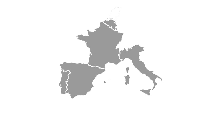 Southern Europe map